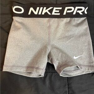 Brand New Gray Nike Pro Dri-FIT Shorts